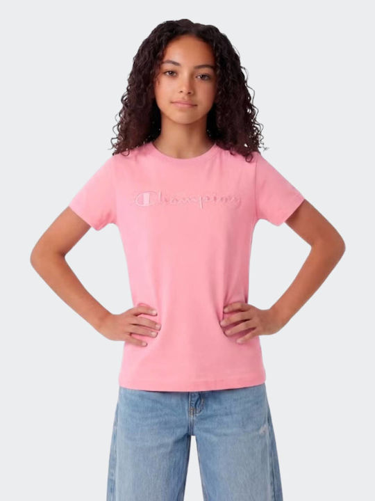 Champion Tricou pentru copii Roz