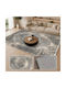 Homeone M300 Rectangular Rug with Fringes Grey 50x80cm