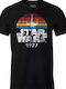 Tstudio Star Wars Rainbow Millennium Falcon Logo T-shirt Black