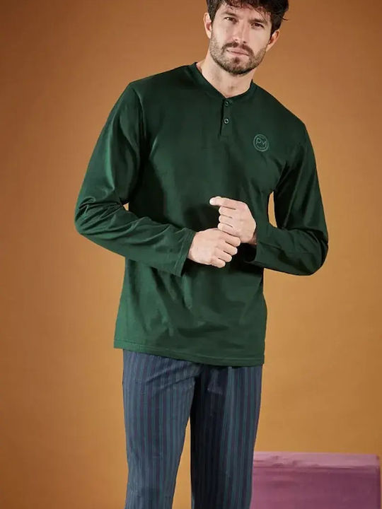 Paul Martin Winter Men's Pyjamas Green