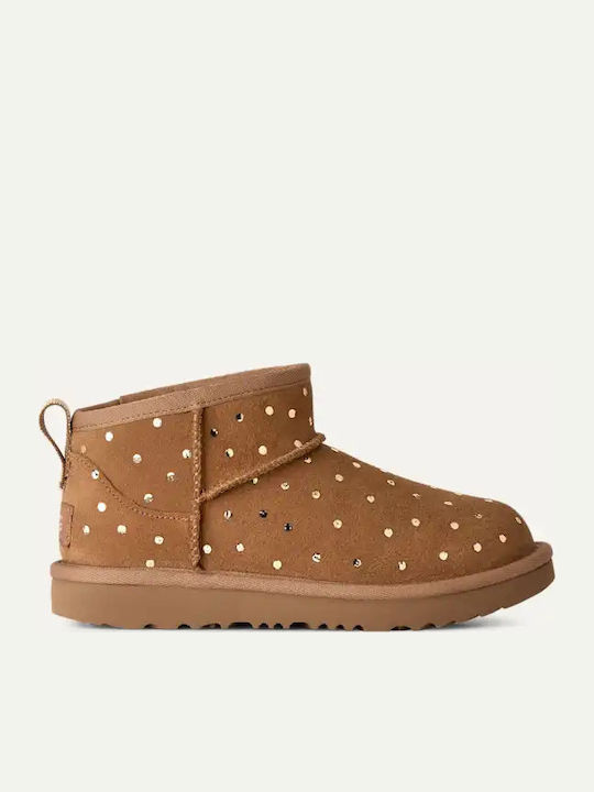 UGG Classic Ultra Mini Велурени Детски Светещи ...