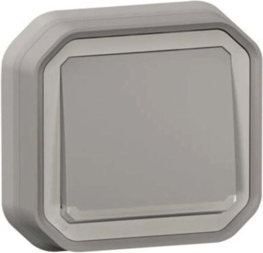 Legrand Plexo Drucktastenschalter in Grau 069832L