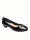 Schwarze Lackleder-Pumps
