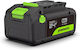 Greenworks Acumulator pentru unelte 24 V cu capacitate de 6 Ah