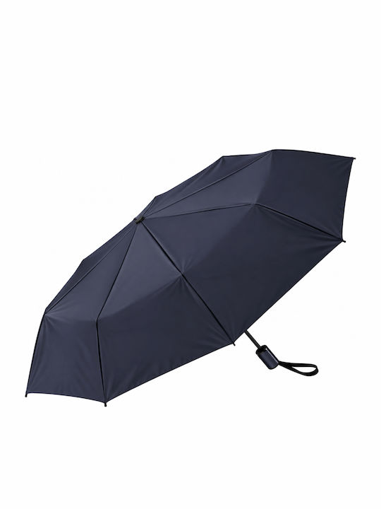 Windproof Automatic Compact Black  Umbrella