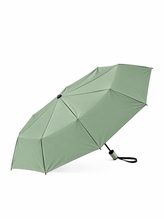Rain Windproof Automatic Compact Khaki Rain Umb...
