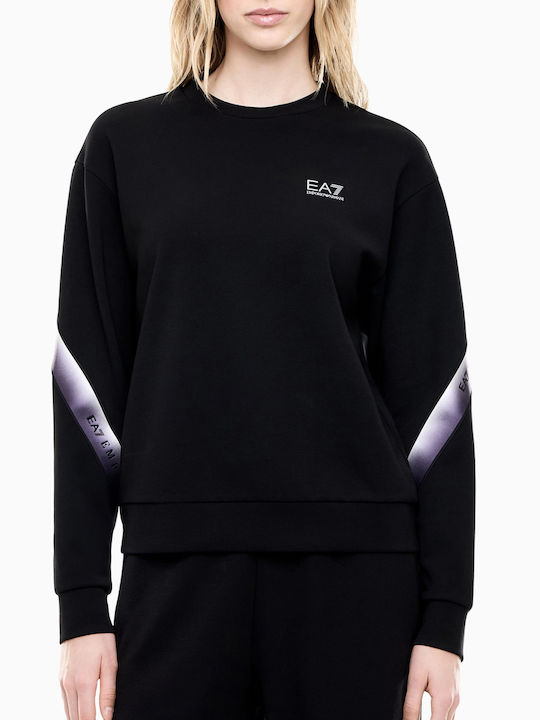 Emporio Armani Damen-Sweatshirt Schwarz