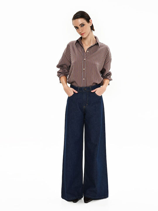 Sac & Co Damenjeans mit Hohem Bund in Slim-Passform