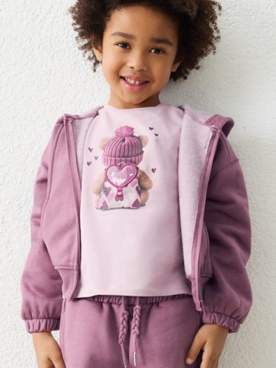 Mayoral Hanorac Cardigan pentru Copii Violet Închis