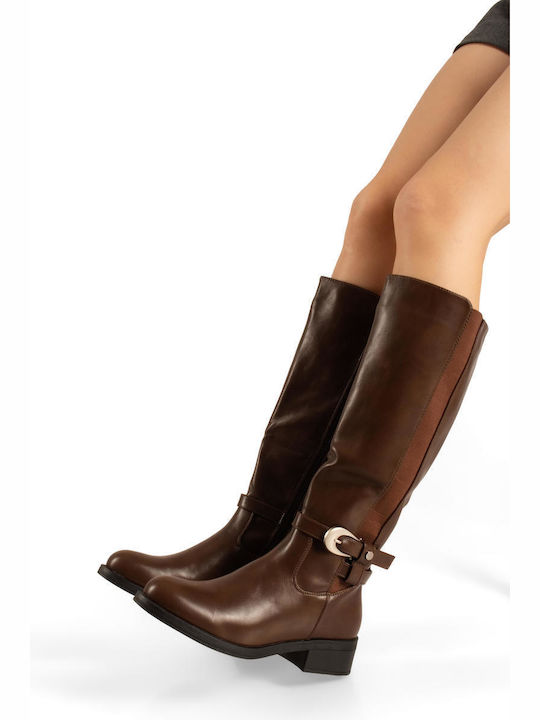 The Shoemart Women's Brown Riding Boots