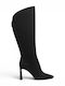 Damenstiefel mit hohem Absatz Schwarz