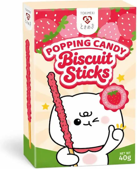 Tokimeki Biscuits in Sticks with Topping 40g