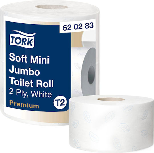 Tork Soft Mini 2-Ply Toilet Paper (1200g/Roll)