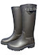 Women's Wellies with Brown Fur