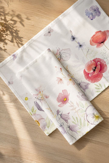 Nima Farfalita Stoff-Tischsets 50 x 35 cm 2 Stück