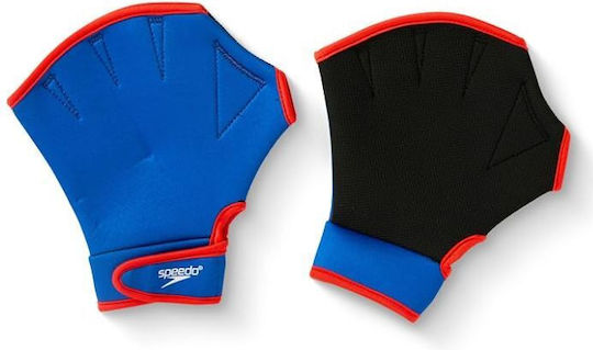 Mănușă de Antrenament Speedo Aqua Glove Albastră Roșie