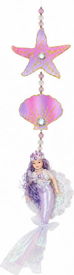 Kinder-Wandbehang Stern Lila