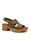 Leather Anatomic Brown Sandals