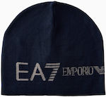 Emporio Armani Мъжка плетена шапка тип Beanie в...