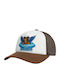 Bliss Trucker Hat Unisex Brown Hat Ht00974