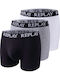 Men's Printed Multicolour Boxers 3-Pack