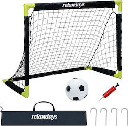 Relaxdays Poartă de Fotbal 60x90x60cm