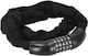 Bicycle Scooter Anti-theft Lock Combination Lock Length 98 Cm Steel Black