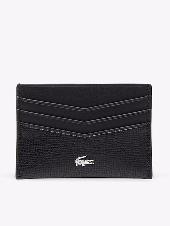 Lacoste Herren-Kartenetui Schwarz