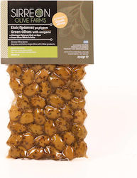 Green Olives with Oregano Vacuum Packed 250 g Green Olives with Oregano Vacuum Packed 250 g