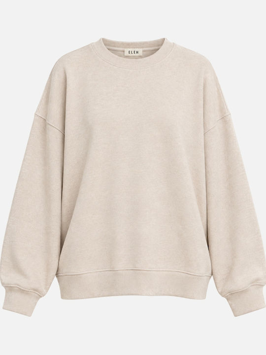 Eleh Дамска поло блуза Beige Mele