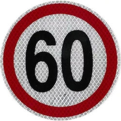 Reflective Self-Adhesive 60 Speed Limit Sign Hd-800316 Rl17073