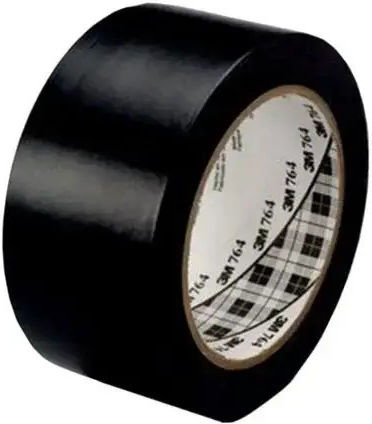 3M 764i Black Marking Tape 33 m x 5 cm