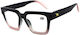 Cammello 25301 Women's Reading Glasses +0.50 in Black 25301-black-pink-050_36391
