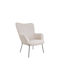 Brea 177 Drehbarer Sessel Weiß 76x98x70cm