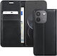 Zanaé Wallet Case Redmi Note 17 Pro Max Textured Stand Function Black