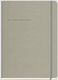 The Writing Fields Softline Writing Fields Daily Diary A4 2027 Grey Leather 21x29cm