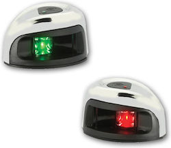 Attwood Seitenlaternen-Set LED 54,9 x 67 mm Aufbaumontage Edelstahl Sichtweite 2 sm