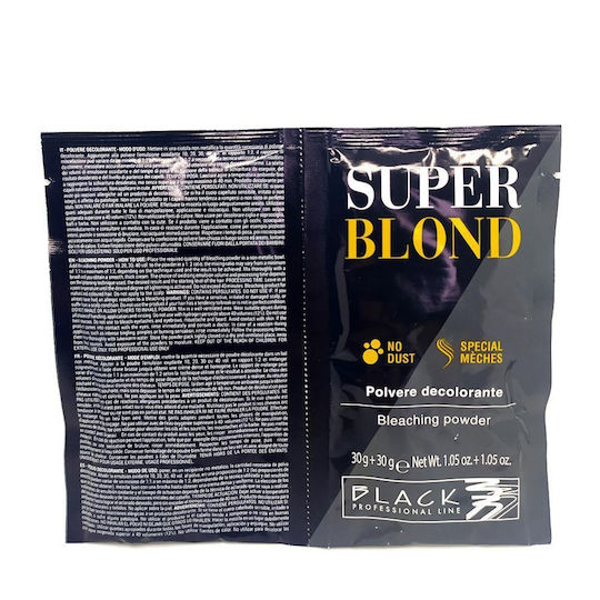 Black Professional Line Super Blond Pulbere de Decolorare 30 g