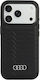 Audi Hülle GT Aus Kunstleder MagSafe iPhone 18 Pro 17 Pro Schwarz Au-tpupcmip18p-gt/d3-bk