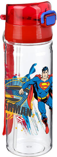 Sidirela Superman Kinder Trinkflasche Rot 500 ml