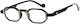 Cammello Reading Glasses +2.00 in Black 7371-light-khaki-black-200_36063