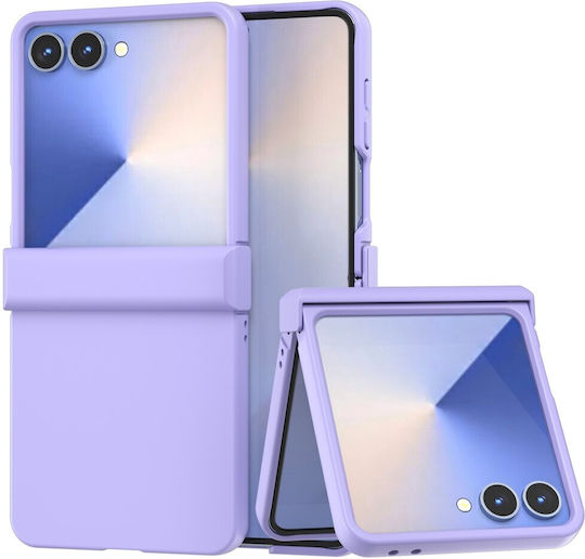 Abeel Заден пластмасов калъф, лилав (Galaxy Z Flip7)