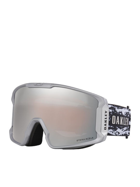 Oakley Mască de Schi și Snowboard pentru Adulți Neagră cu Lentilă Neagră