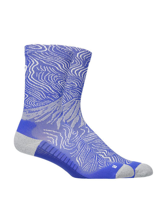 ASICS Running Socks Blue 1 Pair
