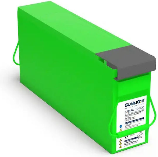 SunLight Vrla Μπαταρία UPS με Χωρητικότητα 105Ah και Τάση 12V