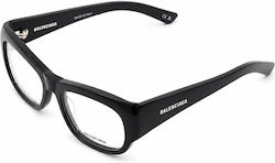 Balenciaga Bb0269o 001 Damen-Brillengestell Schwarz