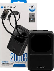 Ezra PB127 Baterie externă 20000mAh 22,5W Neagră Ezra PB127 Baterie externă 20000mAh 22,5W Neagră