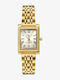 GG Luxe Odette Women's Battery-Powered Watch with Gold Stainless Steel Bracelet