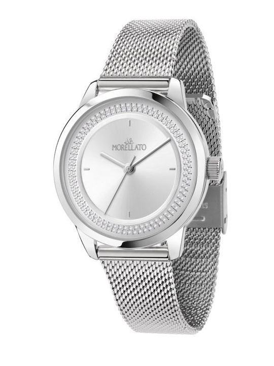 Ninfa Women’s Watch 34mm Battery-Powered with Silver Stainless Steel Bracelet