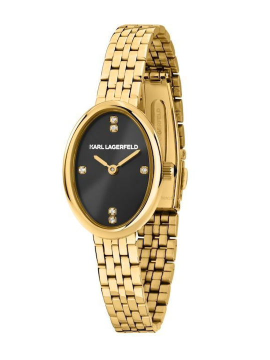 Karl Lagerfeld Oval Allure Women's Watch 21mm B...